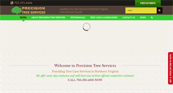 Desktop Screenshot of precisiontreeva.com